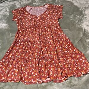 No boundaries floral mini dress